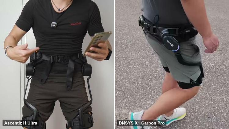 Ascentiz H Ultra and DNSYS X1 Carbon Pro worn side by side